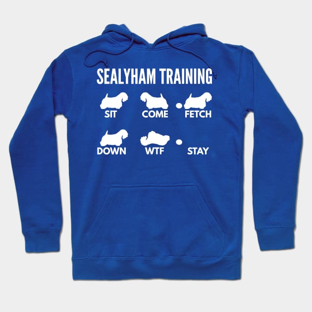 Sealyham Training Sealyham Dog Tricks Hoodie by DoggyStyles